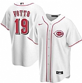 Reds 19 Joey Votto White Nike 2020 Cool Base Jersey Dzhi,baseball caps,new era cap wholesale,wholesale hats